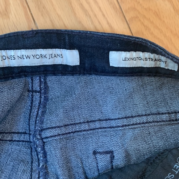 Jones New York Lexington Slimming Straight Size 16 Jeans - Picture 4 of 6